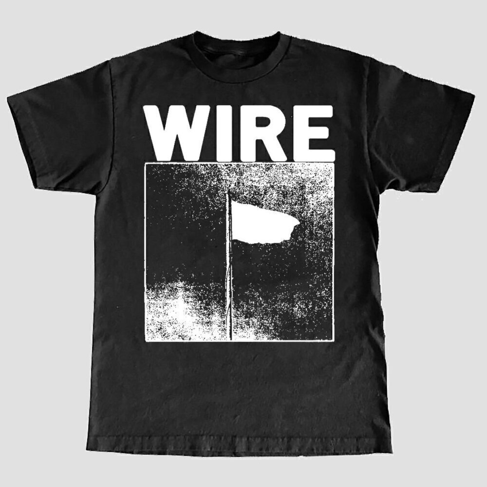 Wire Band Gift For Fans Cotton Black Unisex T Shirt .